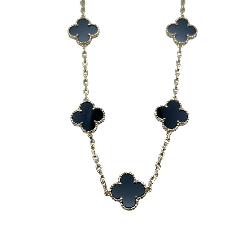 ヴァンクリーフ＆アーペル Van Cleef & Arpels ヴィンテージアルハンブラ10Pネックレス ゴールド 750 ジュエリー
