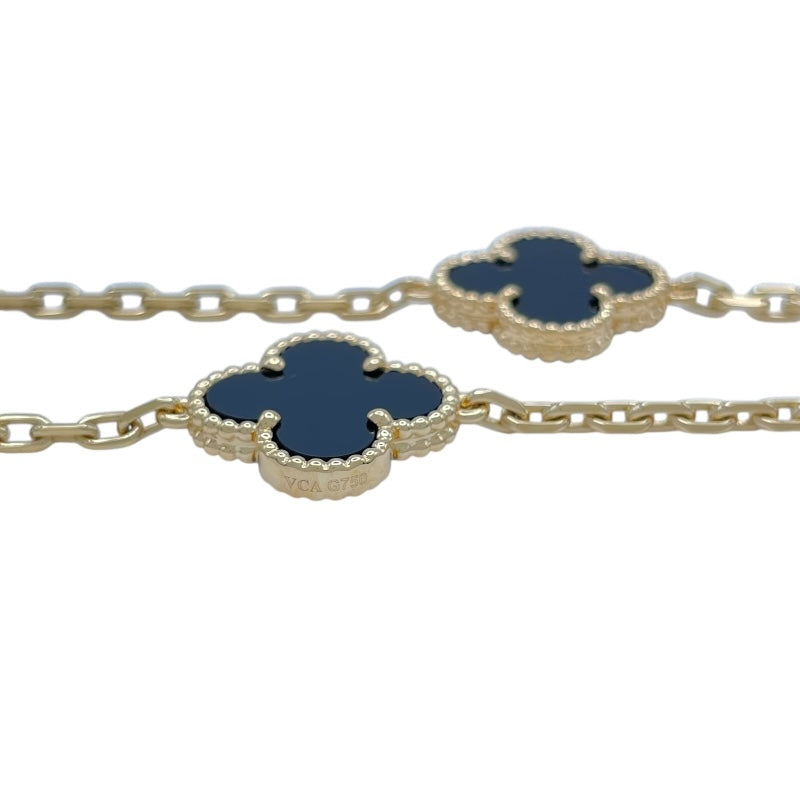 ヴァンクリーフ＆アーペル Van Cleef & Arpels ヴィンテージアルハンブラ10Pネックレス ゴールド 750 ジュエリー