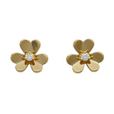 ヴァンクリーフ＆アーペル Van Cleef & Arpels フリヴォルダイヤピアスミニ ゴールド 750 ジュエリー
