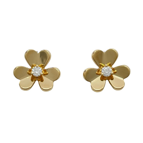 ヴァンクリーフ＆アーペル Van Cleef & Arpels フリヴォルダイヤピアスミニ ゴールド 750 ジュエリー