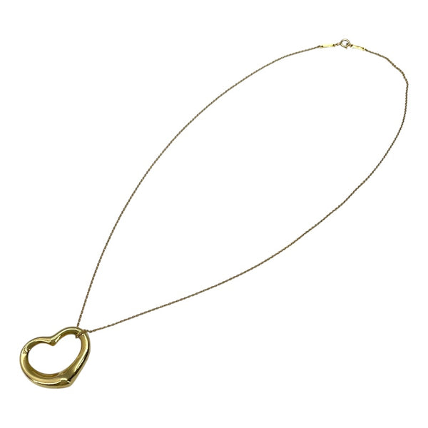ティファニー TIFFANY＆CO オープンハートネックレス ゴールド 750 ジュエリー