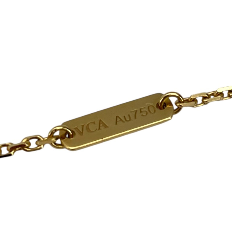 ヴァンクリーフ＆アーペル Van Cleef & Arpels ヴィンテージアルハンブラネックレス ゴールド Au750/マラカイト ジュエリー