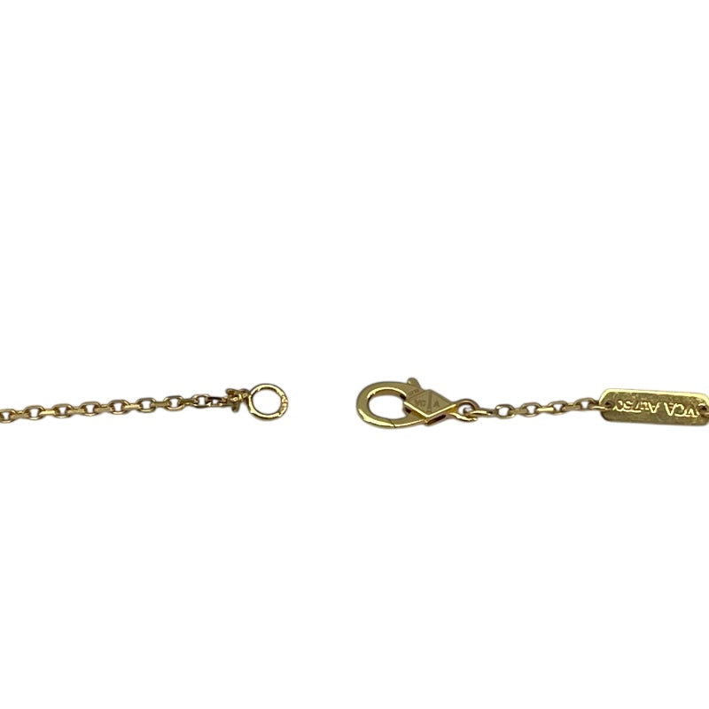 ヴァンクリーフ＆アーペル Van Cleef & Arpels ヴィンテージアルハンブラネックレス ゴールド Au750/マラカイト ジュエリー