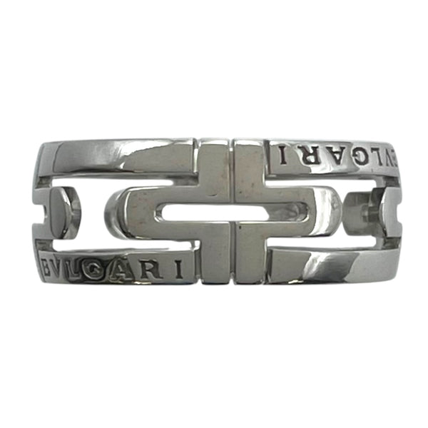 ブルガリ BVLGARI オープンバレンテシリング ホワイトゴールド 750 ジュエリー
