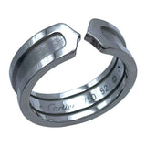 カルティエ Cartier C2リングSM ホワイトゴールド 750 ジュエリー