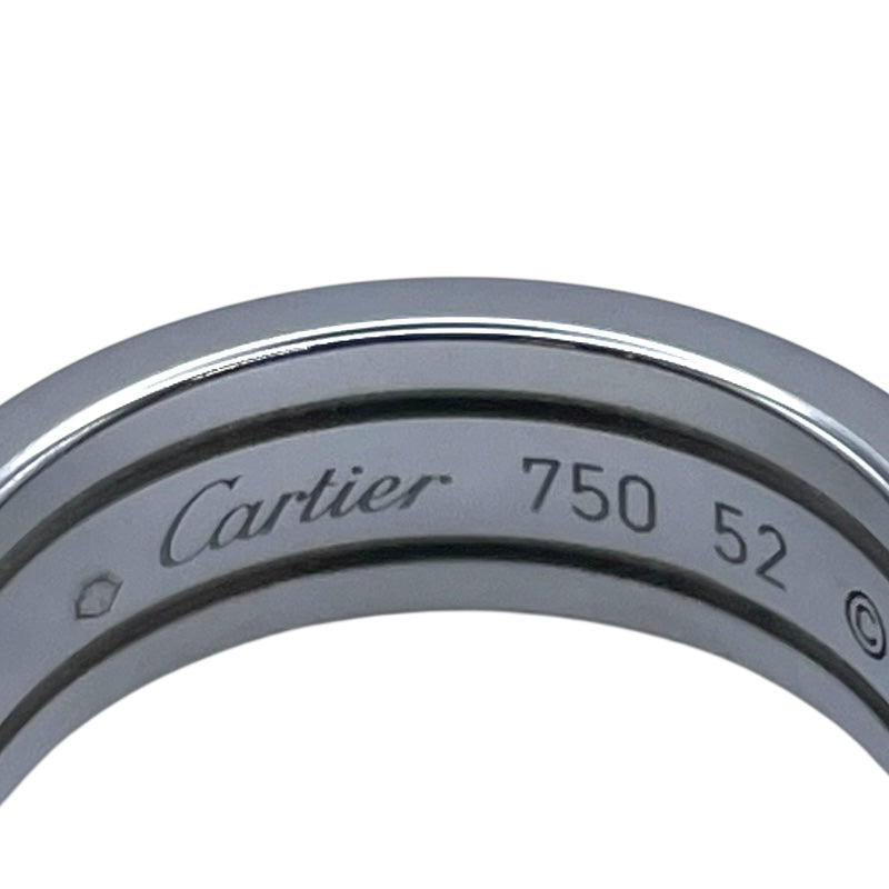 カルティエ Cartier C2リングSM ホワイトゴールド 750 ジュエリー