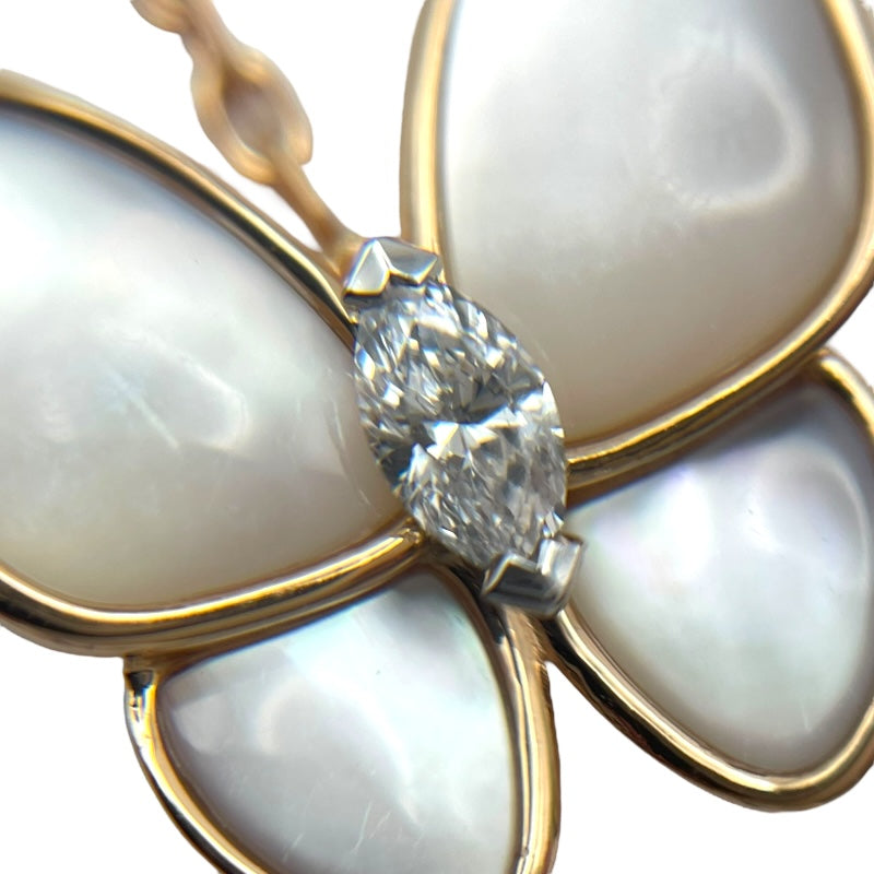 ヴァンクリーフ＆アーペル Van Cleef & Arpels ドゥパピヨンネックレス ピンクゴールド Au750 ジュエリー