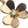 ヴァンクリーフ＆アーペル Van Cleef & Arpels フリヴォル1Pダイヤネックレス ピンクゴールド Au750 ジュエリー