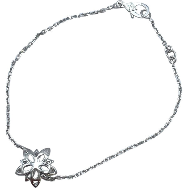 ヴァンクリーフ＆アーペル Van Cleef & Arpels ロータスブレスレット ホワイトゴールド Au750 ジュエリー
