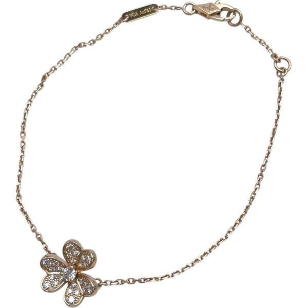 ヴァンクリーフ＆アーペル Van Cleef & Arpels フリヴォルブレスレット ピンクゴールド Au750 ジュエリー