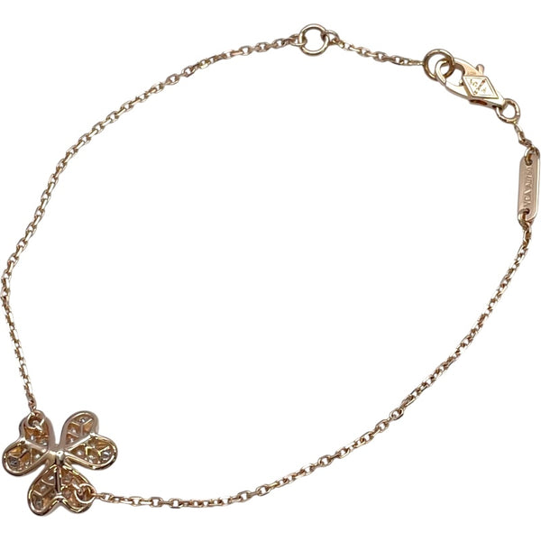 ヴァンクリーフ＆アーペル Van Cleef & Arpels フリヴォルブレスレット ピンクゴールド Au750 ジュエリー