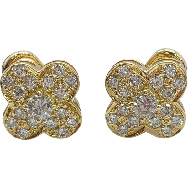 ヴァンクリーフ＆アーペル Van Cleef & Arpels トレフルイヤリング ゴールド 750 ジュエリー