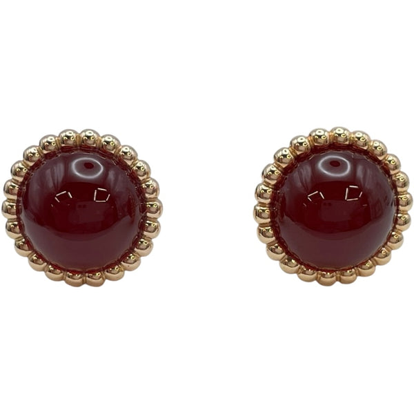 ヴァンクリーフ＆アーペル Van Cleef & Arpels ペルレクルールピアス ピンクゴールド Au750 ジュエリー