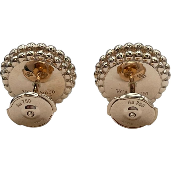 ヴァンクリーフ＆アーペル Van Cleef & Arpels ペルレクルールピアス ピンクゴールド Au750 ジュエリー