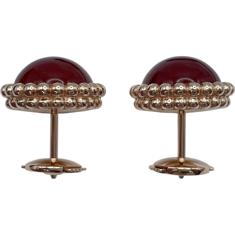 ヴァンクリーフ＆アーペル Van Cleef & Arpels ペルレクルールピアス ピンクゴールド Au750 ジュエリー