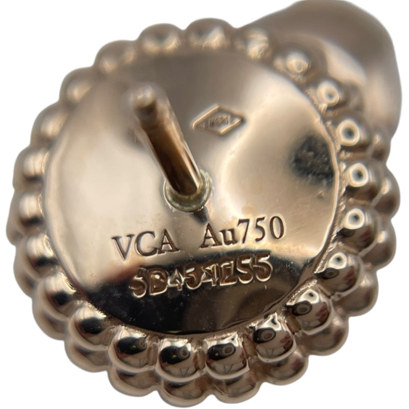 ヴァンクリーフ＆アーペル Van Cleef & Arpels ペルレクルールピアス ピンクゴールド Au750 ジュエリー