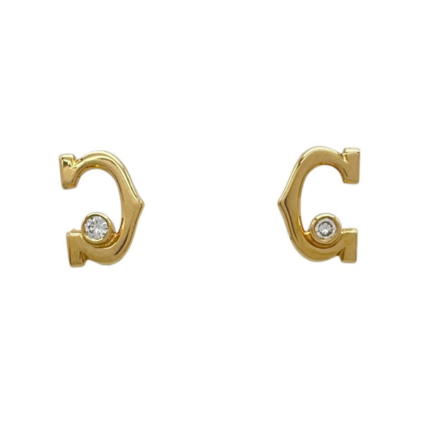 カルティエ Cartier Cドゥカルティエ K18YG ダイヤモンド ジュエリー