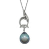 ミキモト MIKIMOTO ネックレス ホワイトゴールド K14WG ジュエリー