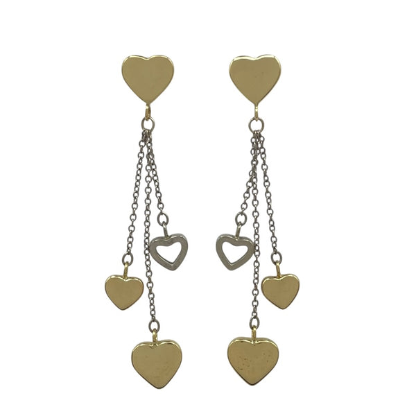 ティファニー TIFFANY＆CO ハートドロップピアス ゴールド 750 ジュエリー
