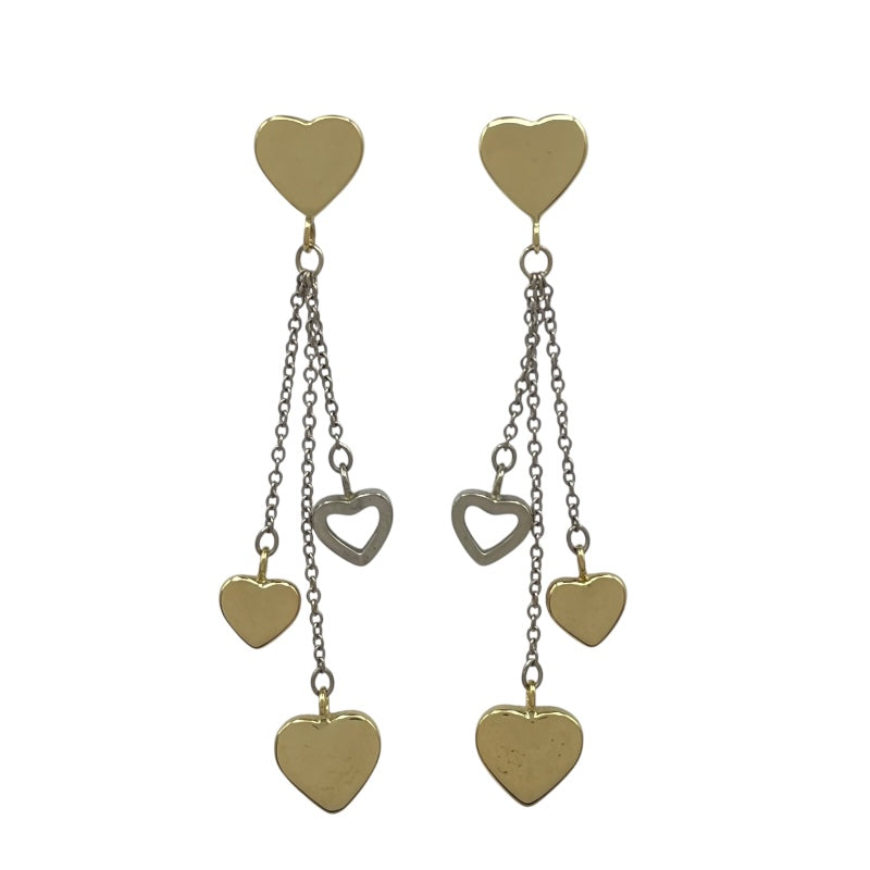 ティファニー TIFFANY＆CO ハートドロップピアス ゴールド 750 ジュエリー