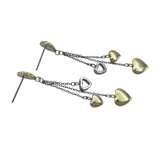 ティファニー TIFFANY＆CO ハートドロップピアス ゴールド 750 ジュエリー