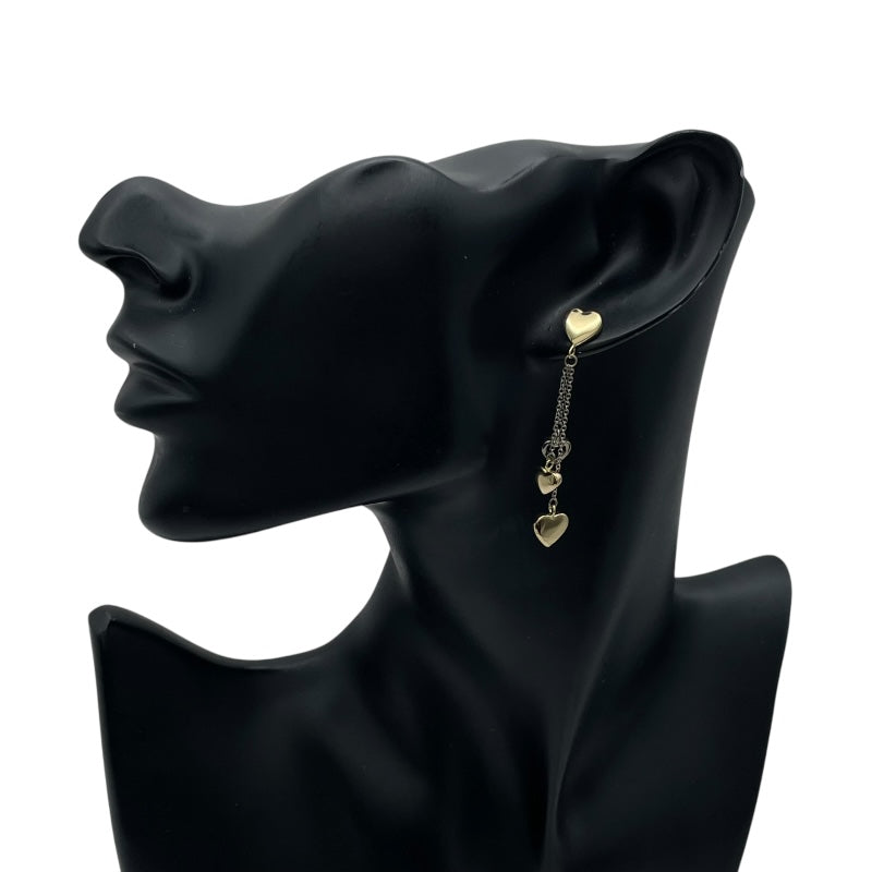 ティファニー TIFFANY＆CO ハートドロップピアス ゴールド 750 ジュエリー