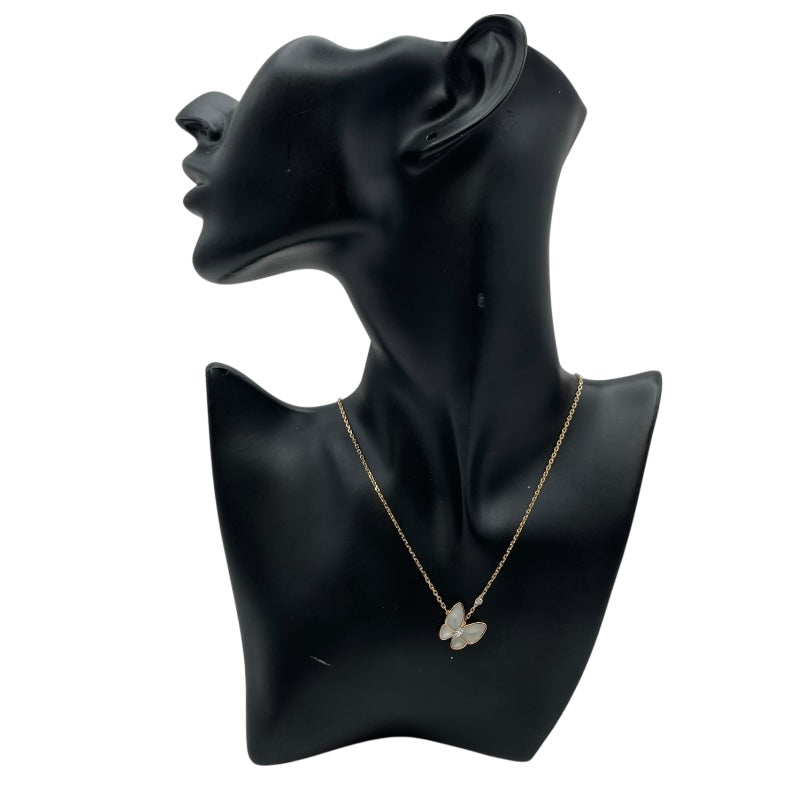 ヴァンクリーフ＆アーペル Van Cleef & Arpels ドゥパピヨンネックレス ピンクゴールド Au750 ジュエリー