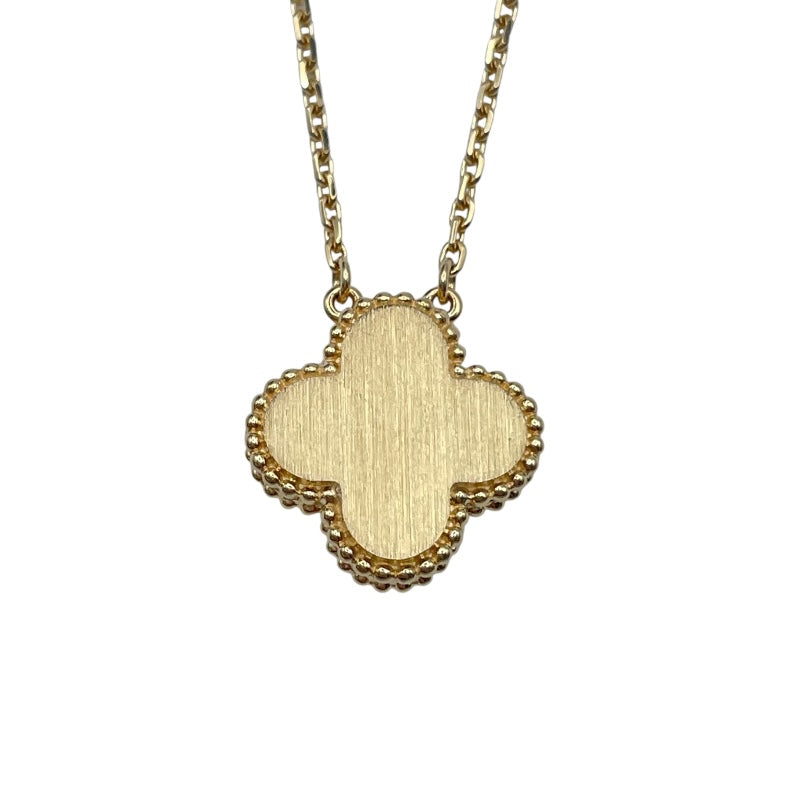 ヴァンクリーフ＆アーペル Van Cleef & Arpels ヴィンテージアルハンブラネックレス ゴールド Au750 ジュエリー