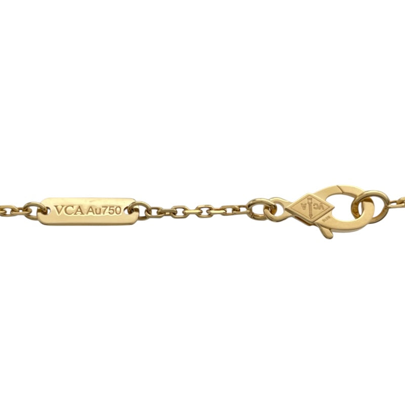 ヴァンクリーフ＆アーペル Van Cleef & Arpels ペルレクルールネックレス ゴールド Au750 ジュエリー
