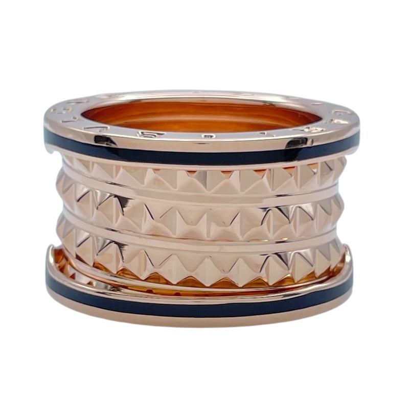 ブルガリ BVLGARI ビーゼロワンロックリング ピンクゴールド Au750 ジュエリー