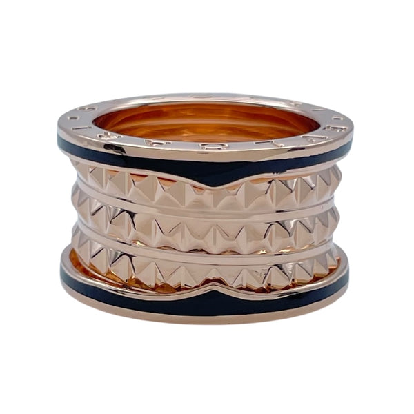ブルガリ BVLGARI ビーゼロワンロックリング ピンクゴールド Au750 ジュエリー