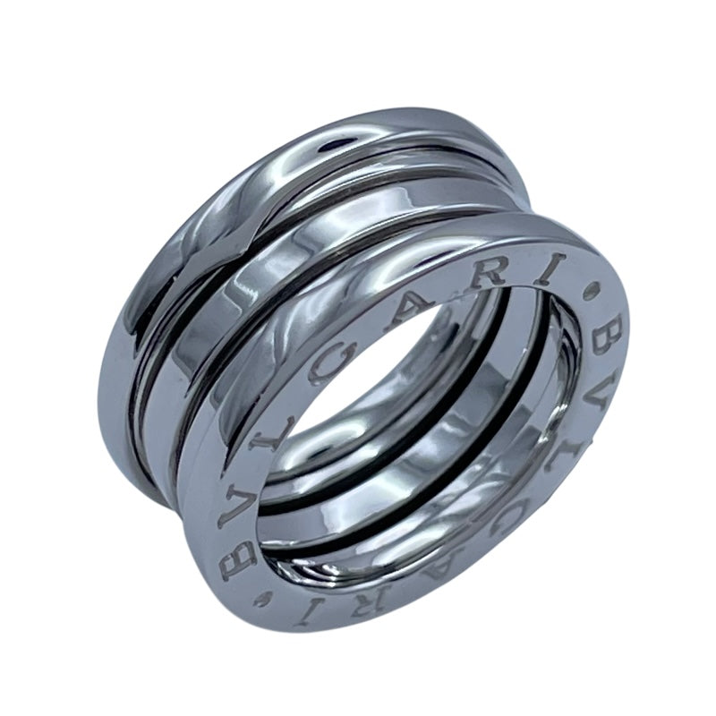 ブルガリ BVLGARI ビーゼロワンリング 3バンド (S) ホワイトゴールド 750 ジュエリー