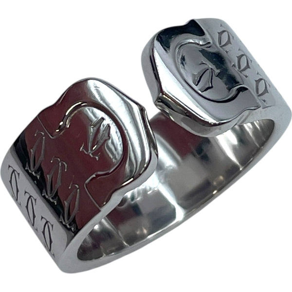 カルティエ Cartier 2Cリング ホワイトゴールド 750 ジュエリー