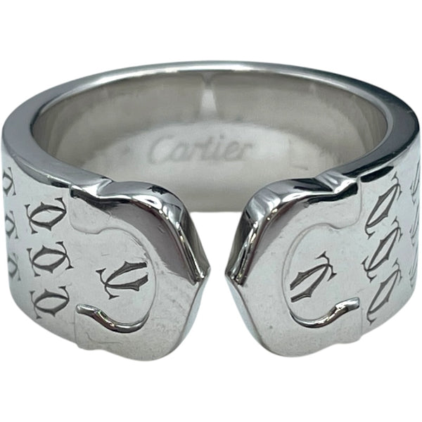 カルティエ Cartier 2Cリング ホワイトゴールド 750 ジュエリー
