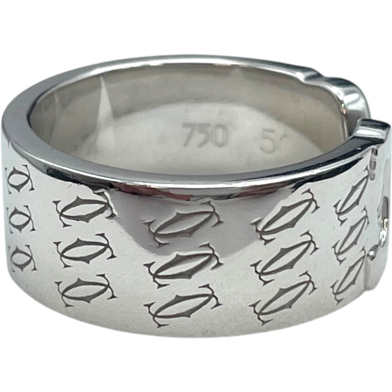 カルティエ Cartier 2Cリング ホワイトゴールド 750 ジュエリー
