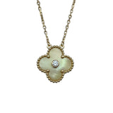ヴァンクリーフ＆アーペル Van Cleef & Arpels ヴィンテージアルハンブラネックレス ゴールド Au750 ジュエリー