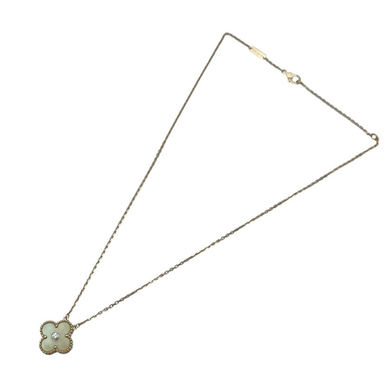 ヴァンクリーフ＆アーペル Van Cleef & Arpels ヴィンテージアルハンブラネックレス ゴールド Au750 ジュエリー