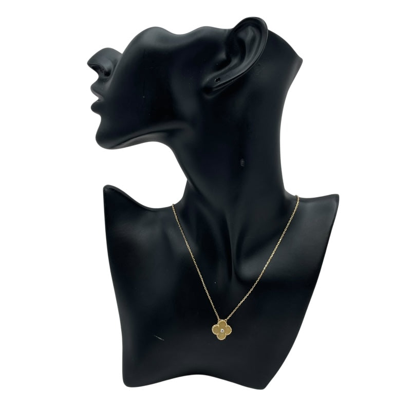 ヴァンクリーフ＆アーペル Van Cleef & Arpels ヴィンテージアルハンブラネックレス ゴールド Au750 ジュエリー