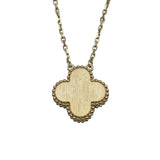 ヴァンクリーフ＆アーペル Van Cleef & Arpels ヴィンテージアルハンブラネックレス ゴールド Au750 ジュエリー