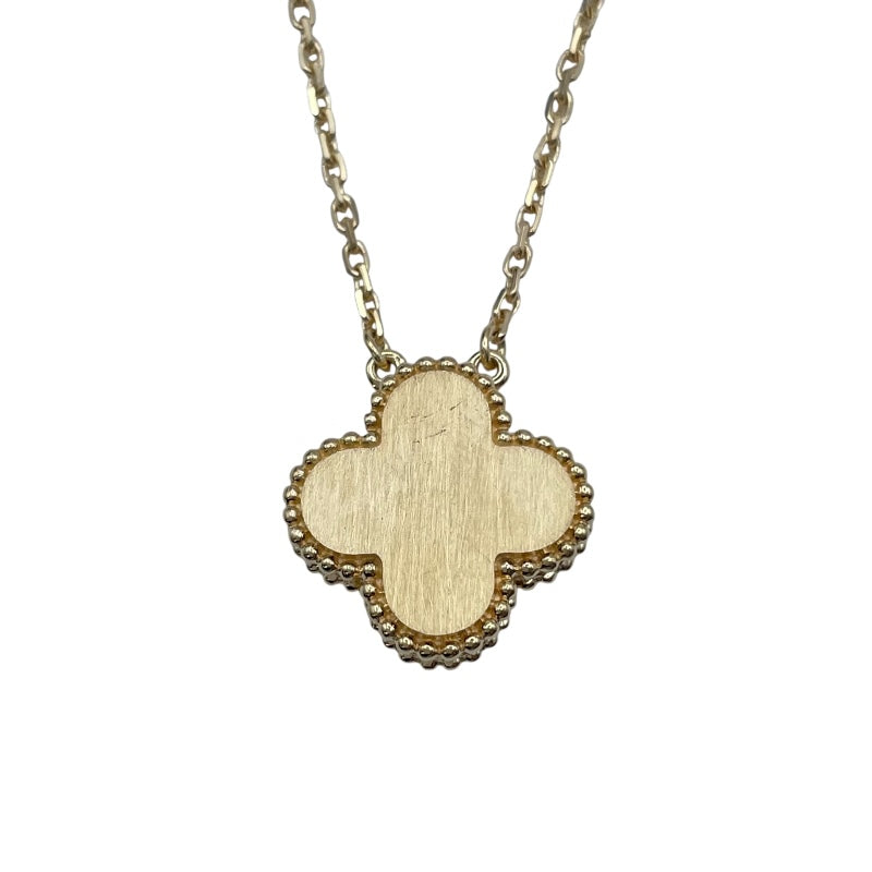 ヴァンクリーフ＆アーペル Van Cleef & Arpels ヴィンテージアルハンブラネックレス ゴールド Au750 ジュエリー