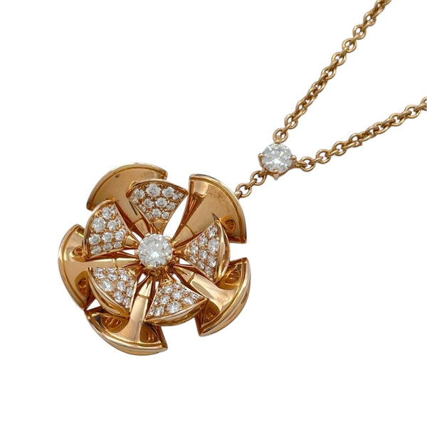 ブルガリ BVLGARI ディーヴァドリームネックレス ピンクゴールド Au750 ジュエリー