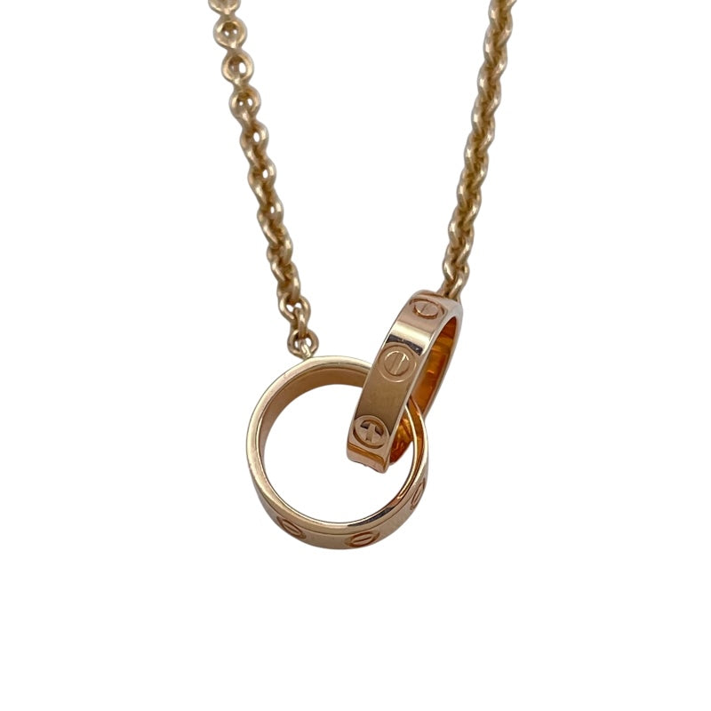 カルティエ Cartier ベビーラブネックレス ピンクゴールド 750 ジュエリー