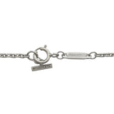 ティファニー TIFFANY＆CO Tスマイルネックレス ホワイトゴールド Au750 ジュエリー