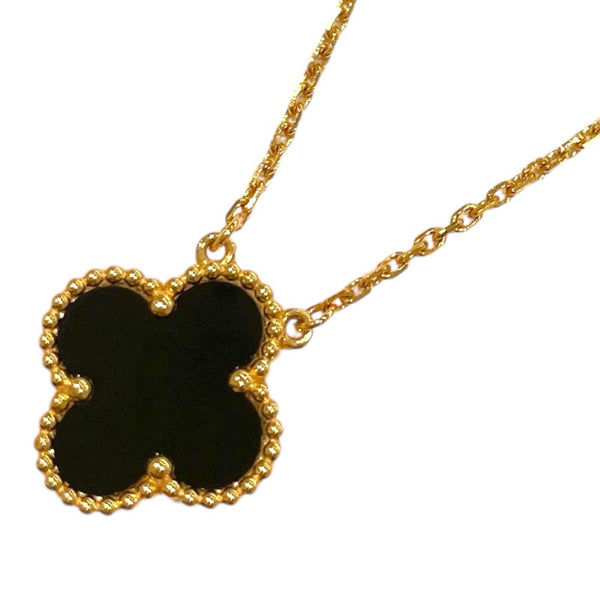 ヴァンクリーフ＆アーペル Van Cleef & Arpels ヴィンテージアルハンブラネックレス ゴールド Au750 ジュエリー