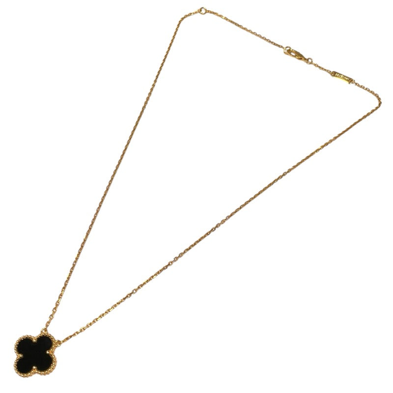 ヴァンクリーフ＆アーペル Van Cleef & Arpels ヴィンテージアルハンブラネックレス ゴールド Au750 ジュエリー