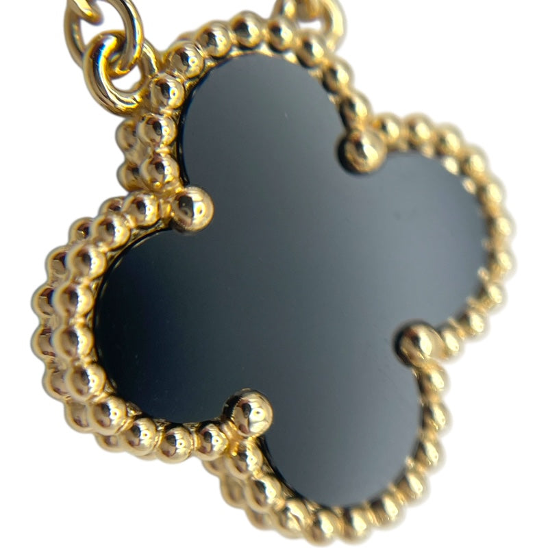 ヴァンクリーフ＆アーペル Van Cleef & Arpels ヴィンテージアルハンブラネックレス ゴールド Au750 ジュエリー