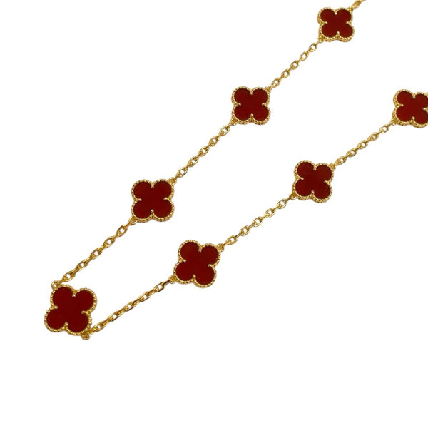 ヴァンクリーフ＆アーペル Van Cleef & Arpels ヴィンテージアルハンブラネックレス 10P ゴールド 750 ジュエリー