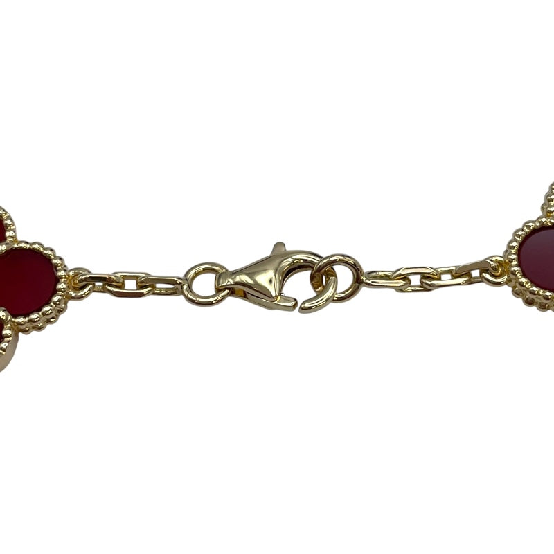 ヴァンクリーフ＆アーペル Van Cleef & Arpels ヴィンテージアルハンブラネックレス 10P ゴールド 750 ジュエリー