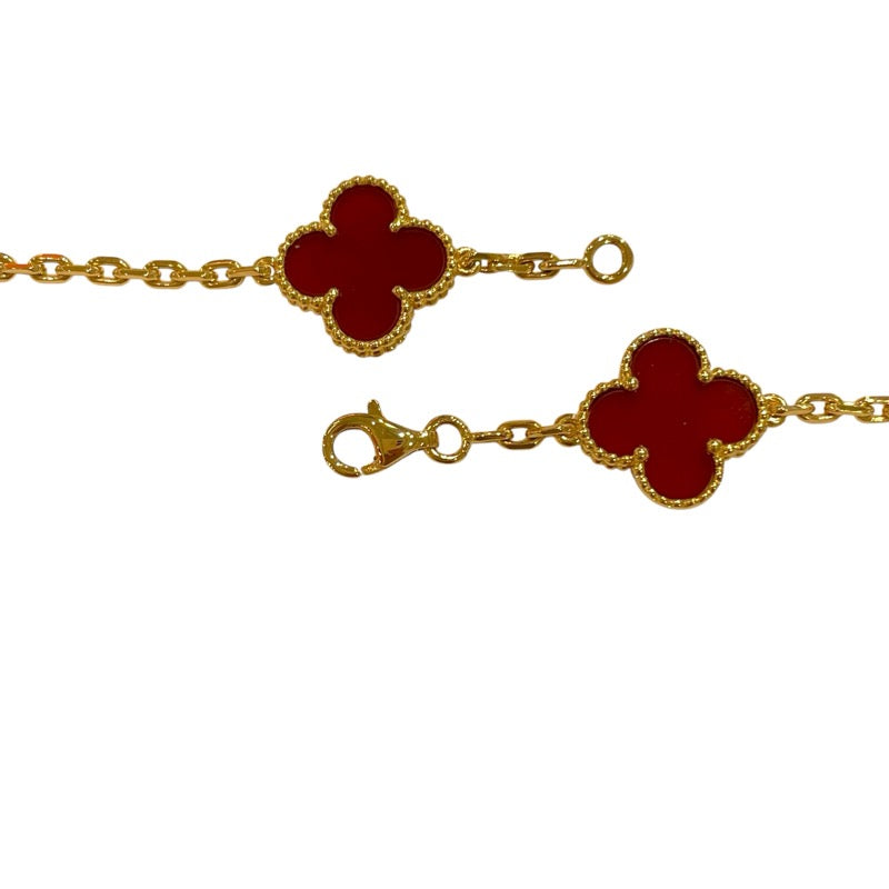 ヴァンクリーフ＆アーペル Van Cleef & Arpels ヴィンテージアルハンブラネックレス 10P ゴールド 750 ジュエリー