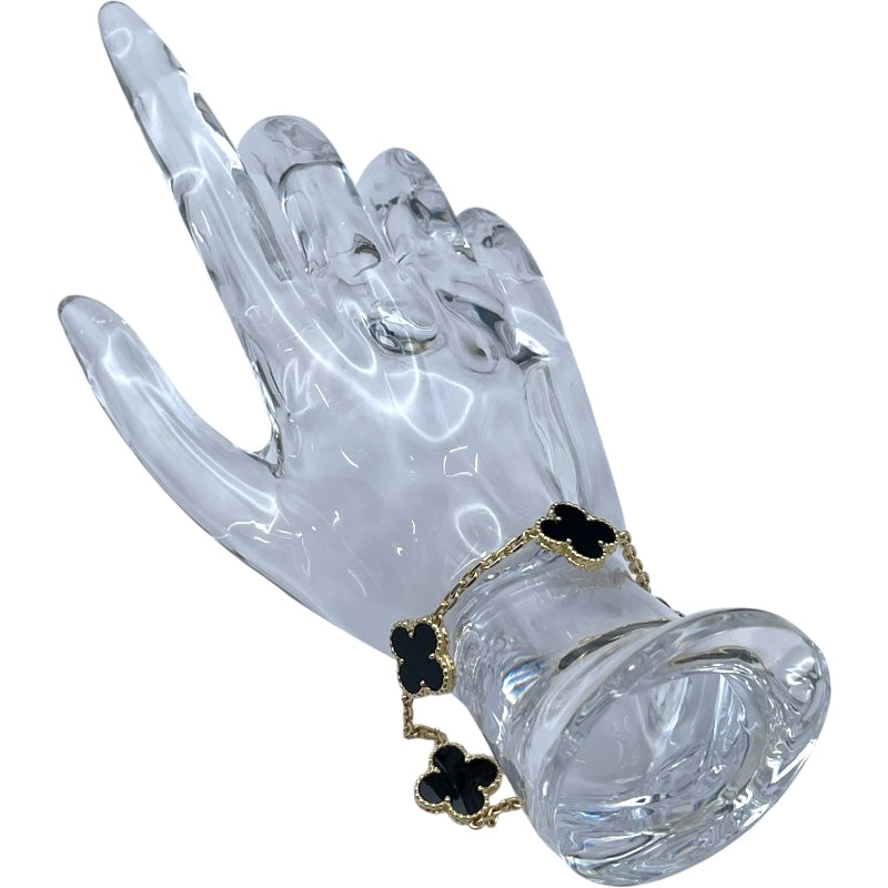 ヴァンクリーフ＆アーペル Van Cleef & Arpels ヴィンテージアルハンブラブレスレット 5P ゴールド 750 ジュエリー